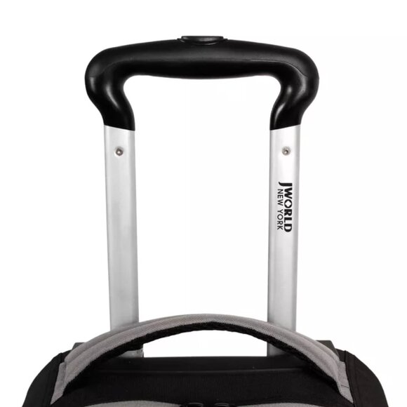 New with Tag J World Lunar Laptop 19.5" Rolling Backpack in Black - Picture 4 of 9